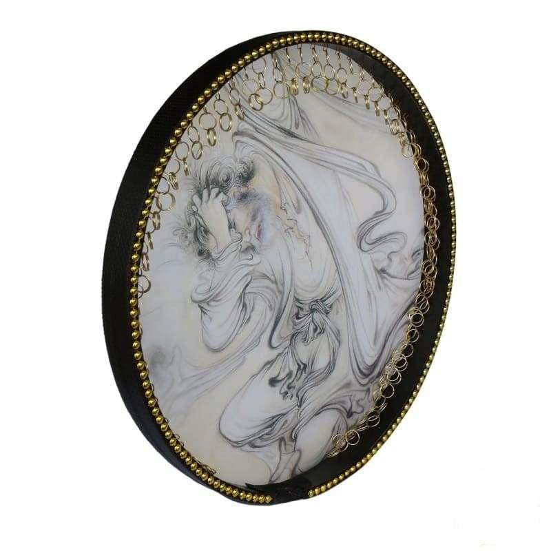 Dest painting daf NDR-301 with decorative artwork Persian frame drum
