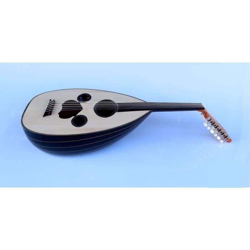 Oud arabe électrique AAOK-208G en noyer et épicéa avec chevalet en ébène par Sala