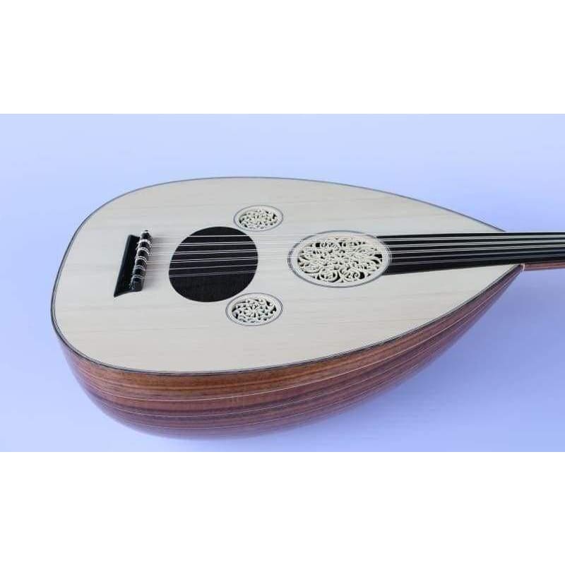 Oud arabe professionnel A4 avec pickguard ébène et riche son arabe par Sala