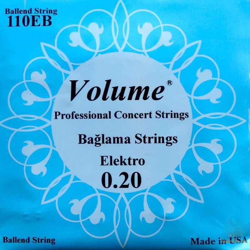 Volume cordes professionnelles saz électrique VS-404E à billes