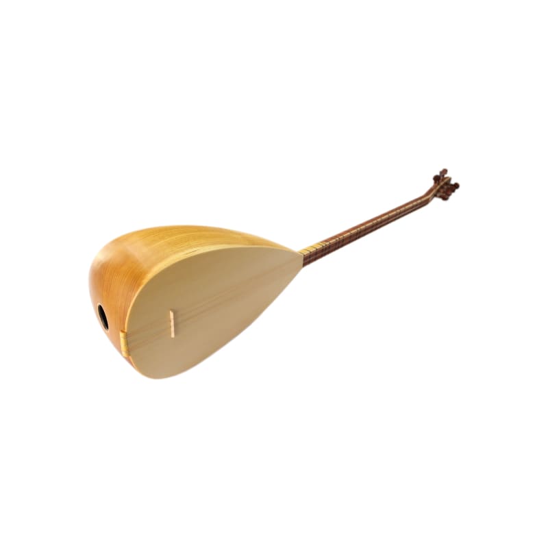 Baglama à long manche OSL-407 en mûrier sculpté riche résonance