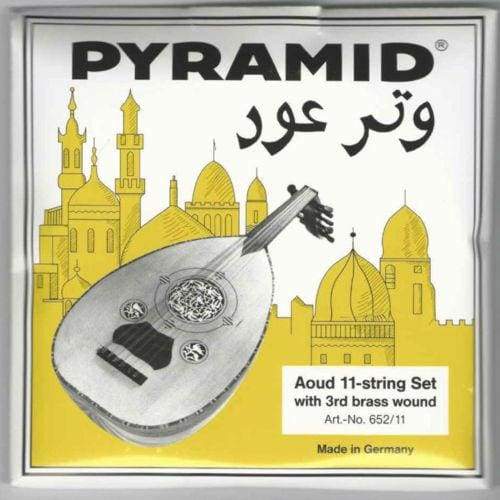 Cordes professionnelles pour oud accordage arabe syrien Pyramid PSO-652 set complet