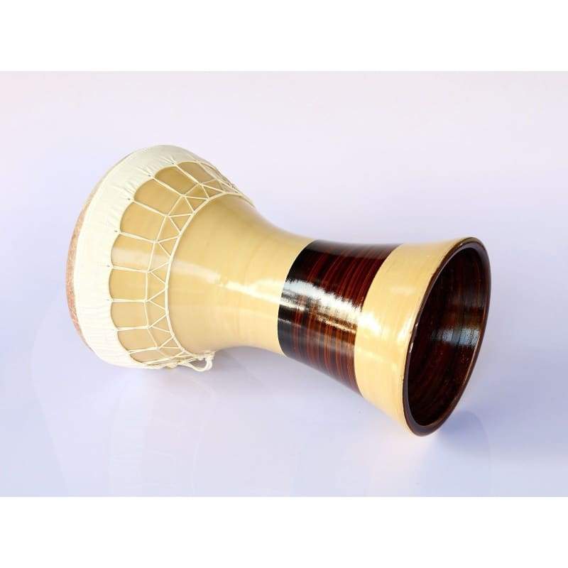 Darbouka solo en argile professionnelle KIK-324 de Sala tambour traditionnel fait main