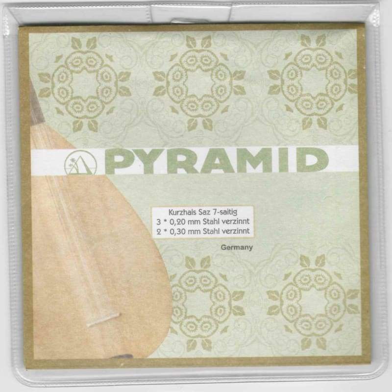 Cordes de baglama turc professionnel long manche PSL-404 par Pyramid Saiten