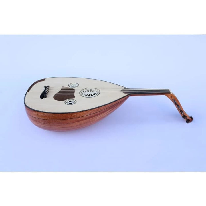 Professional Turkish oud CMO-301 with mahogany bowl and spruce face by Mehmet Caymaz