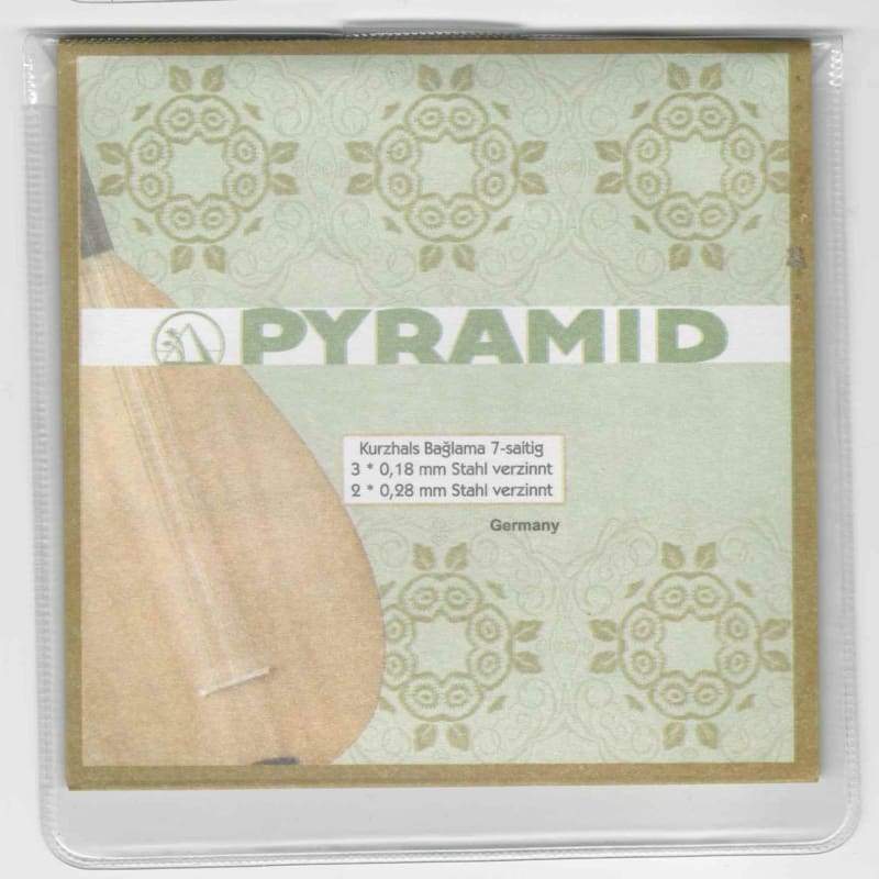 Cordes de baglama turc professionnel court manche PSS-404 par Pyramid Saiten