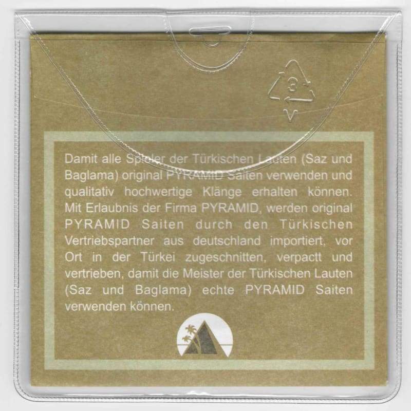 Cordes baglama court manche Pyramid PSS-404 jeu complet