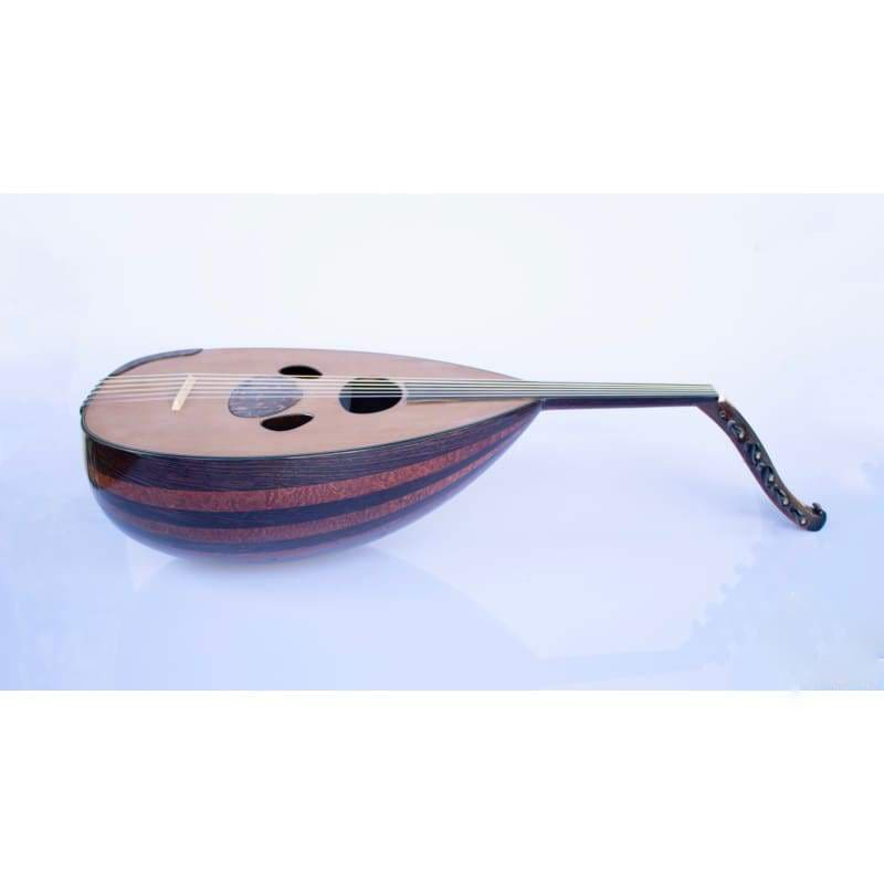 Oud arabe CMO-504 en wengé pamela avec table en cèdre canadien et plaque en écaille
