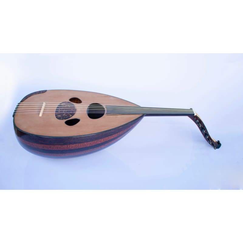 Oud arabe CMO-504 avec chevalet flottant façonné à la main par Mehmet Caymaz