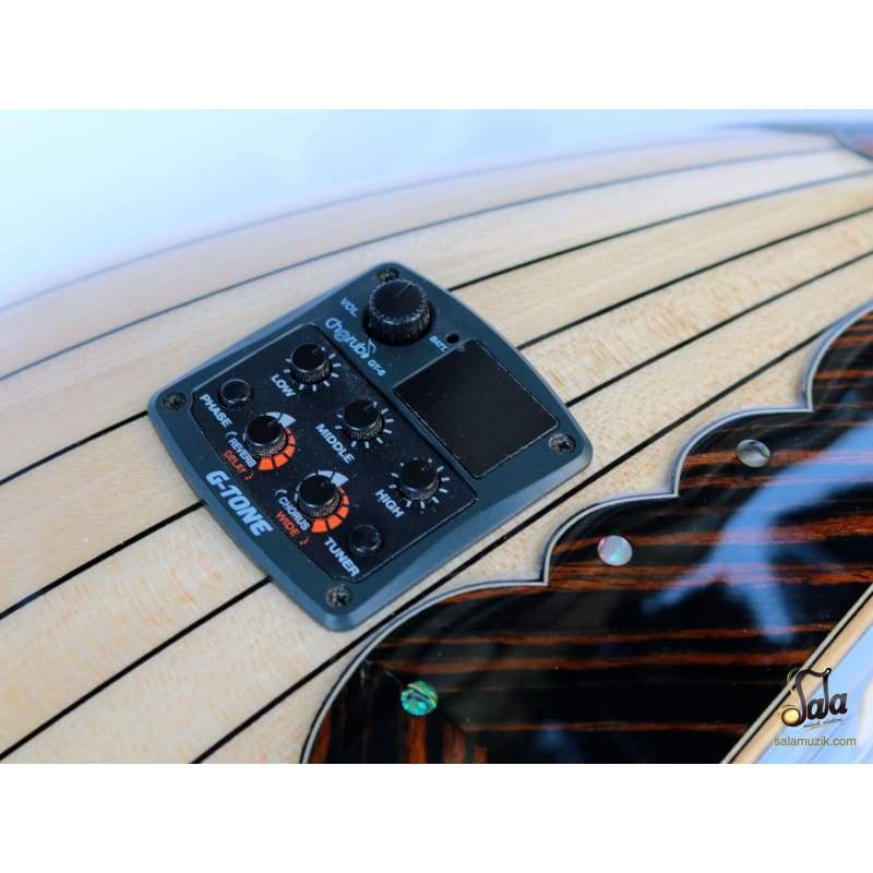 Saz électrique à long manche spéciale SES-203B par Sala Muzik