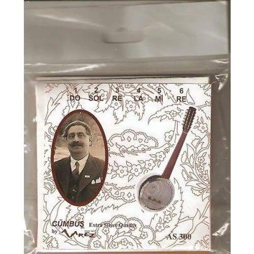 Avarez Turkish cumbus strings silver plated replacement set