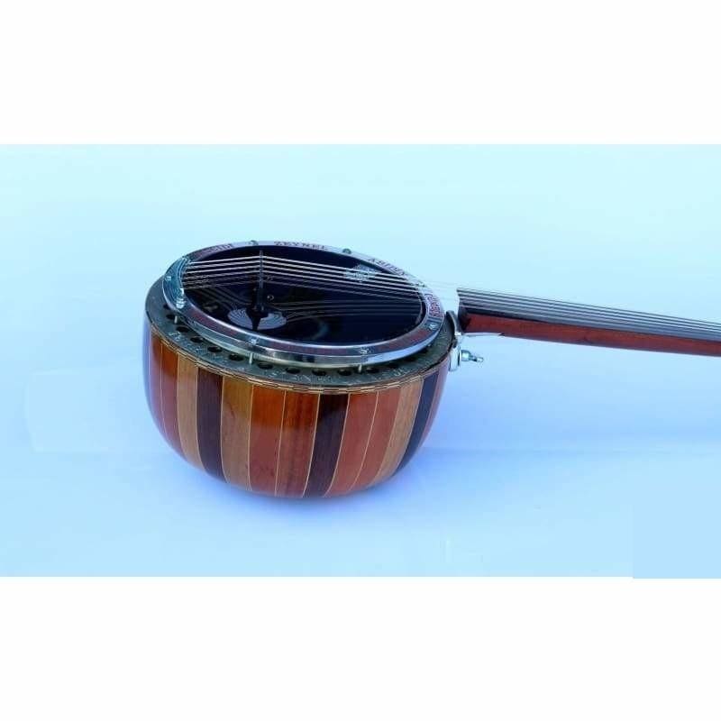 Cumbus en bois CCW-404 de Zeynel Abidin avec caisse en bois sculpté