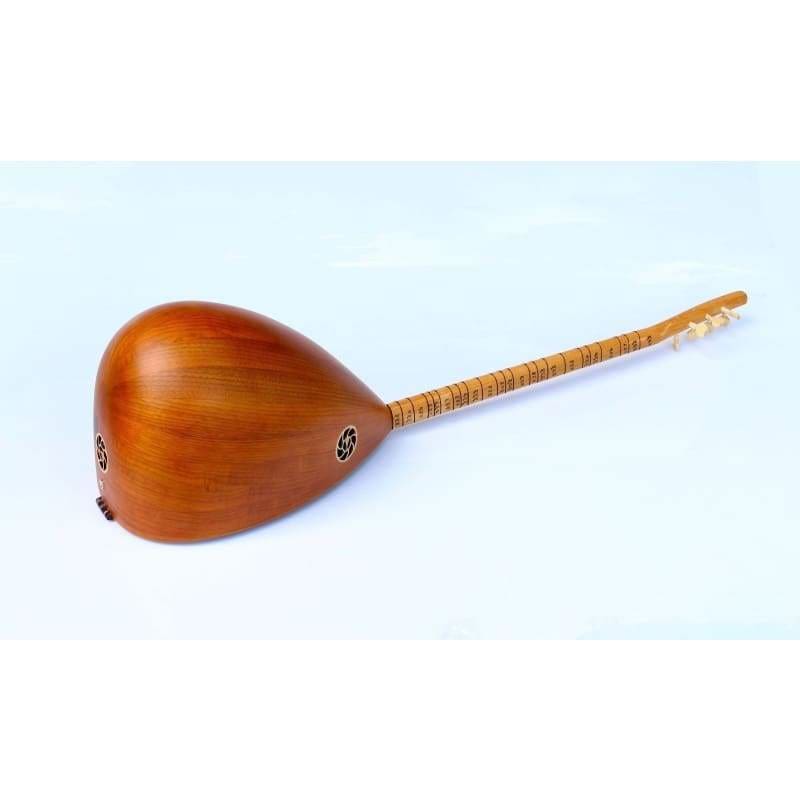 Baglama saz mástil largo ASL-112N hecho a mano con notas en el mástil
