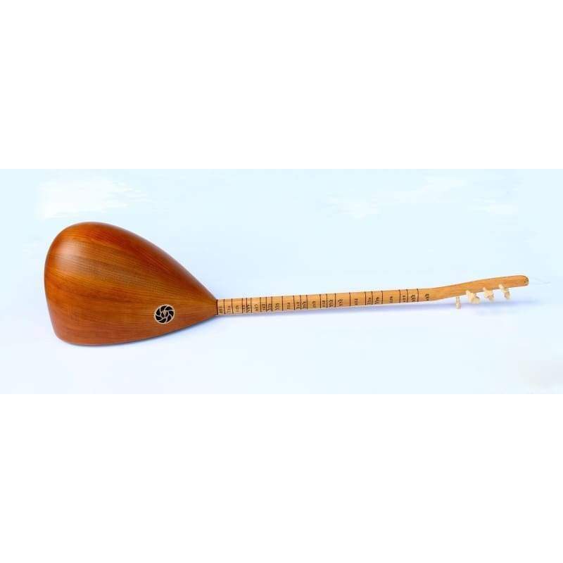 Baglama saz mástil largo ASL-112N con notas en el mástil de Sala Muzik