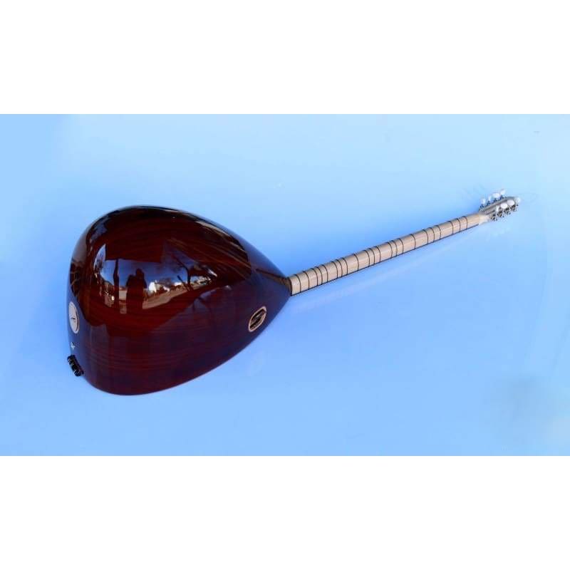 Baglama long manche noyer ASL-252G fait main par Sala Muzik
